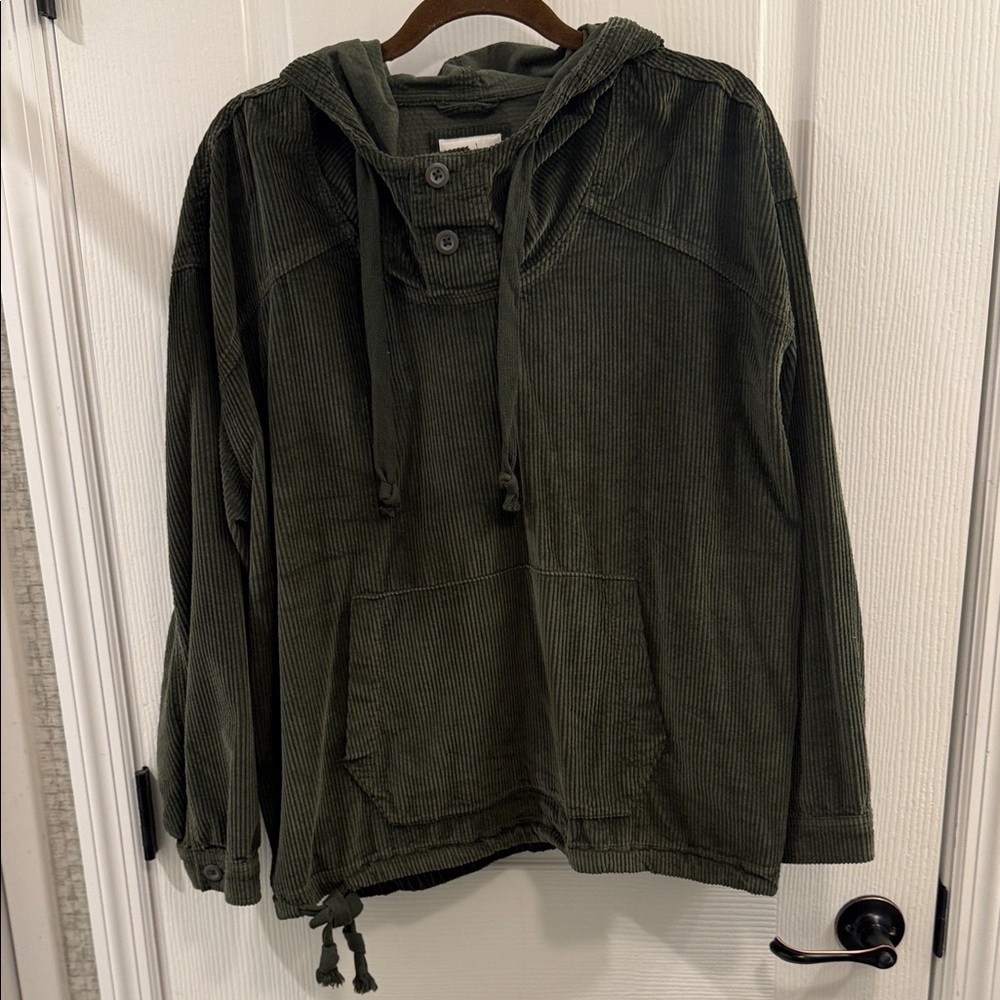 American Eagle Corduroy Hoodie